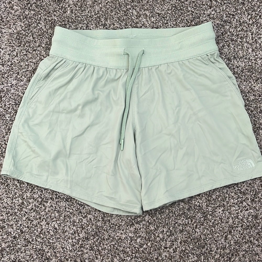 The North Face Women’s Athletic Shorts Mint Green